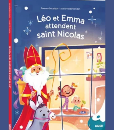 Léo et Emma attendent saint Nicolas